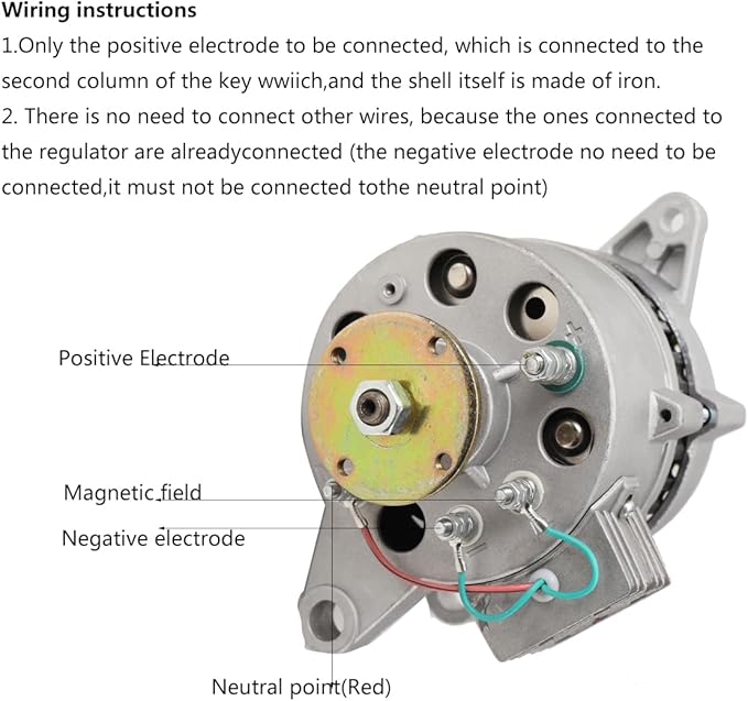 Permanent Magnet Alternator Generator 1500W AC 14V PMA Low Rpm Single Phase AC/DC Synchronous Generator with Built-in Voltage Stabilizer