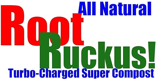 GS Plant Foods Root Ruckus Compost Fertilizer Organic Plant Food - Humic Acid & Sea Kelp Nutritional Root Supplement for Lawns, Soil, Shrubs & Vegetables - 55 Gallons