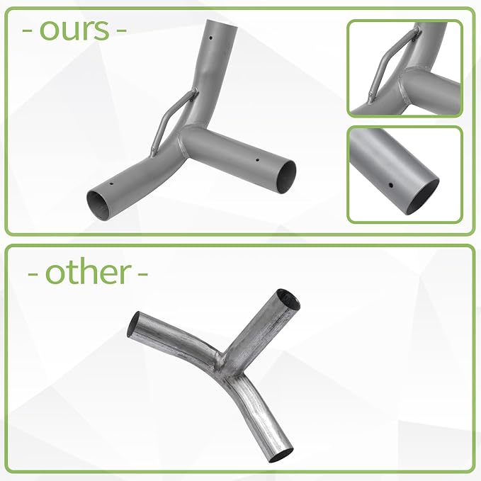 8 Leg Carport Kits，High Peak Canopy Fitting Kit with 1-3/8" ID, Galvanized Steel Carport Connectors, shed Frame kit DIY Project