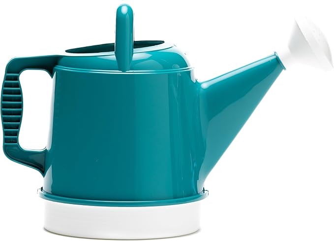 Bloem Watering Can Deluxe 2 Gallon (256 Fl Oz) Bermuda Teal Green