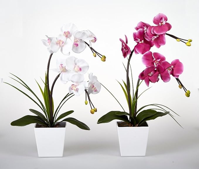 Artificial LED Orchid Light Warm White (Purple)