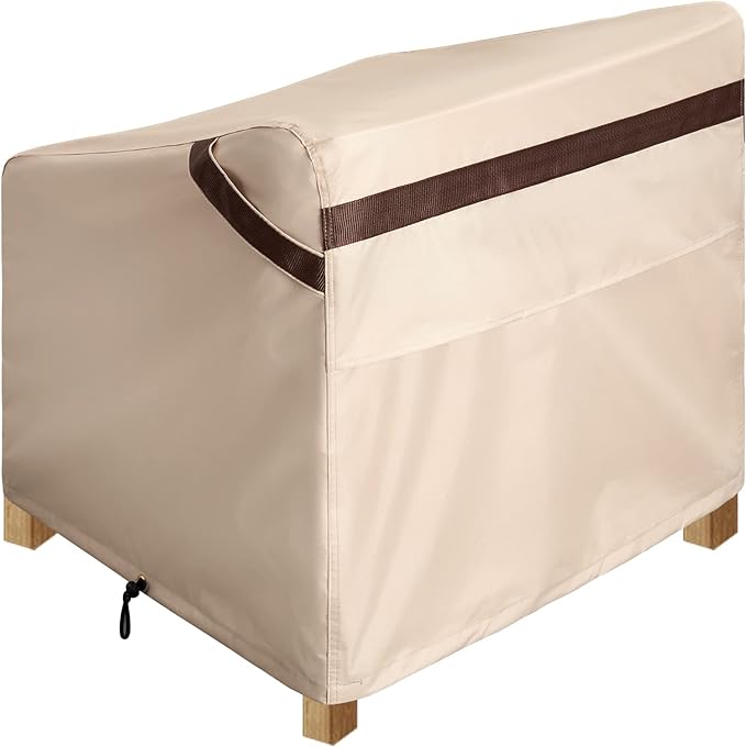 Patio Chair Cover Set of 2, Outdoor Small Chair Covers 29''L x 30''W x 36''H Waterproof Rip-Proof UV-Proof