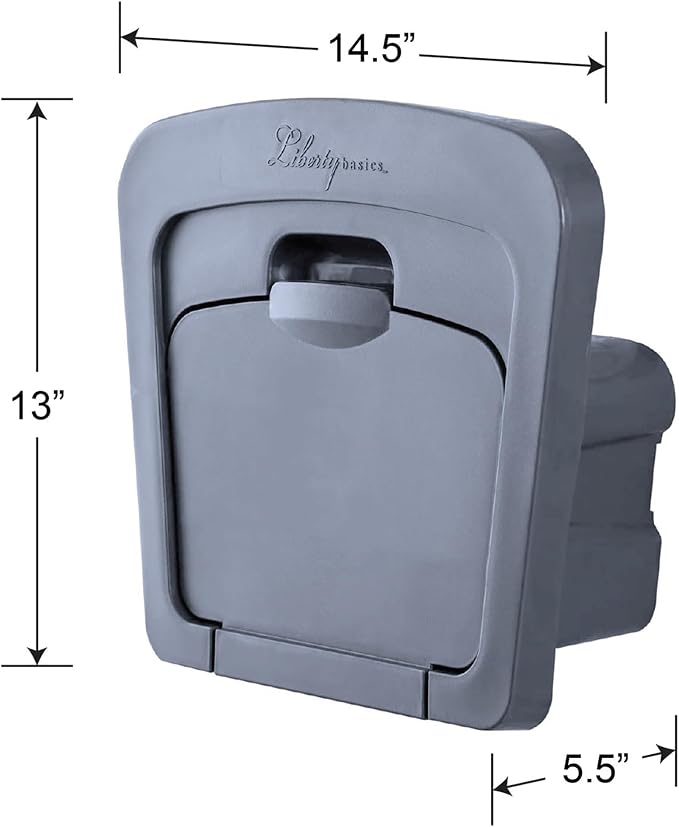 Liberty Garden Products 501-G Hose Hanger, Plastic, Gray