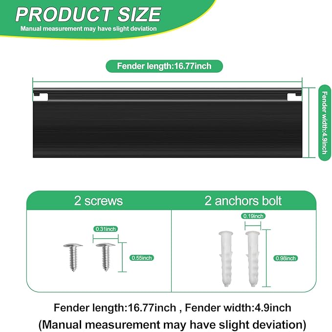 127-0724 Trailing Shield Flap w/Screws for Toro 21" Walk Lawn Mower and Recycler Lawn Mower Models 10730, 17732, 17736, 10732, 10734, 17730, 10738, 17734