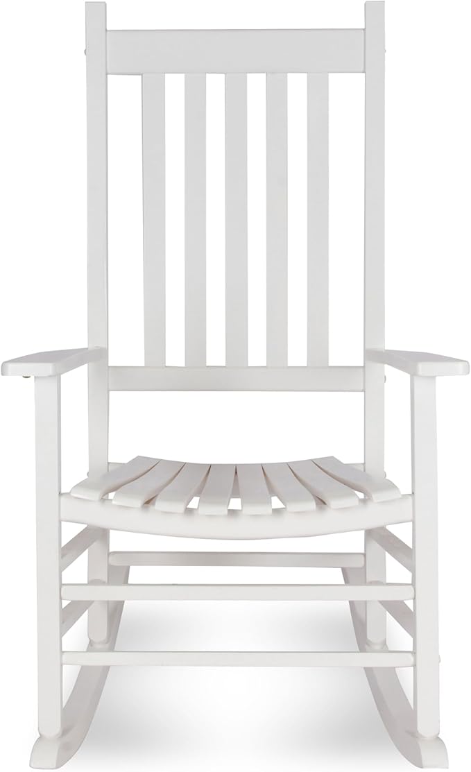 Shine Company Vermont Porch Rocker – White