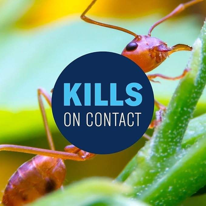 BioAdvanced Fire Ant Killer Dust - Kills the Queen - Destroys Up to 195 Mounds - Outdoor Ant Powder Killer - 1.5 lb Bottle