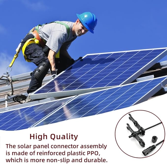 Solar Panel Connector Assembly Tool, PPE Solar Wrenches/Spanner, Solar Disconnect Removal Tool for Solar Panel Connector