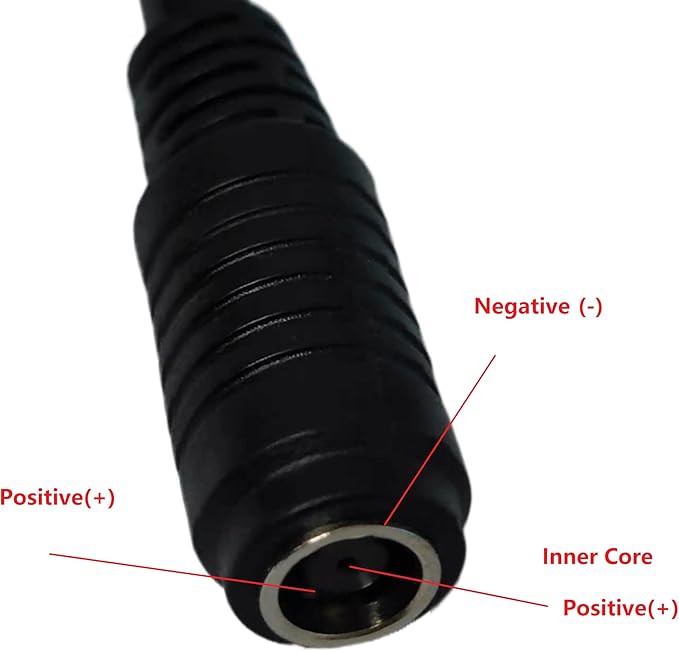SolarEnz DC 8mm Female Adapter Adapter Cable Solar Connector Converter Perfect Compatible for 100W Portable Solar Panel