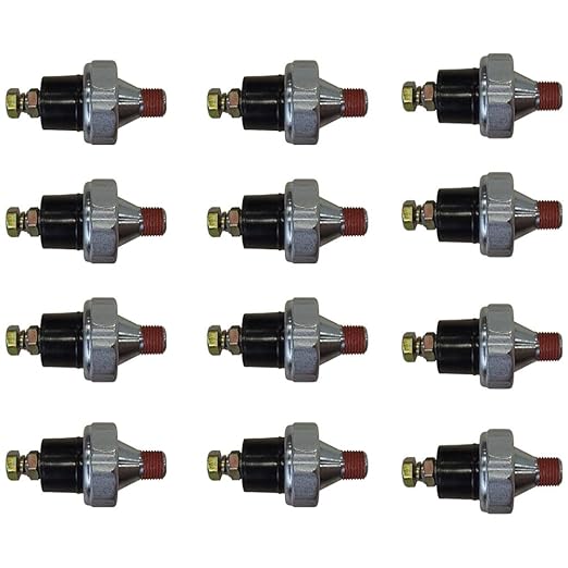 Qty 12: Oil Pressure Switches Fits generac Replaces 077667