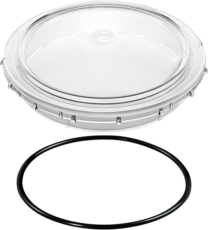 Swimables Lid and Oring Compatible with Pentair Superflo Pool Pump Parts 350091 | Compatible with Pentair Superflo VS 342001, 342002 and Superflo Single Speed Pool Pumps | Made in USA