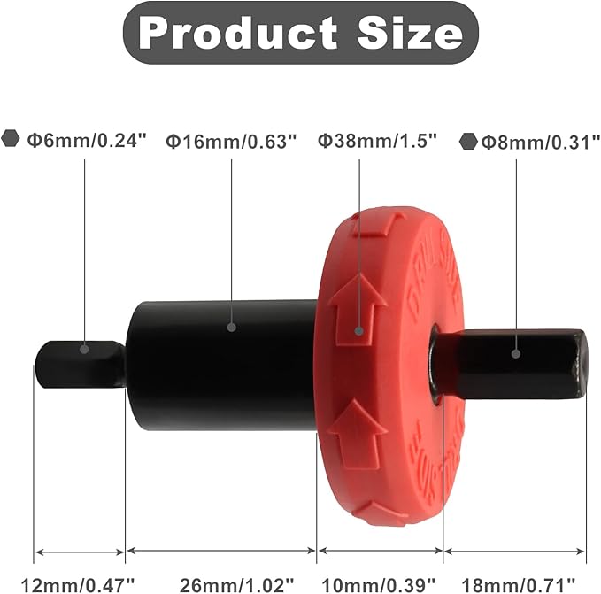 1 Pack Electric Start Drill Bit, Engine Jump Starter Adapter Replacement for Craftsman Speed Start bit, Fit for Troy Bilt Trimmers/Handheld Equipment