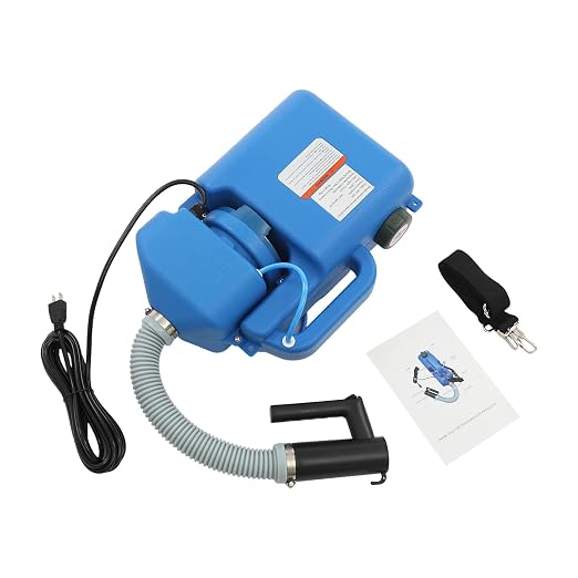 8L (2 Gallon) Electric ULV Fogger Machine, Portable Fogger Sprayer Machine Electric Atomizer Foggers for Home Indoor & Outdoor Large Spaces Cleaning Spraying Use(8L Spray Machine-1Pack)