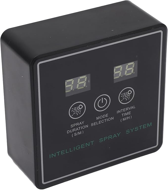 FTVOGUE Reptile Fogger, Smart Spray System with 360 Degree Adjustable Nozzles, Intelligent Timing for Terrarium Lizards and Snakes