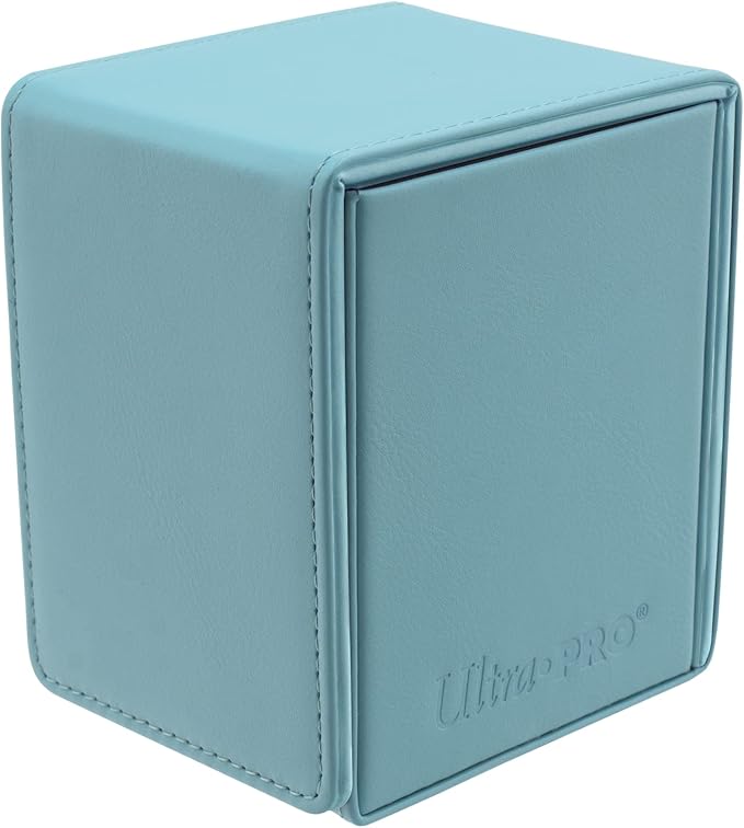 Ultra Pro ULP15925 Vivid Alcove Flip Deck Box, Light Blue