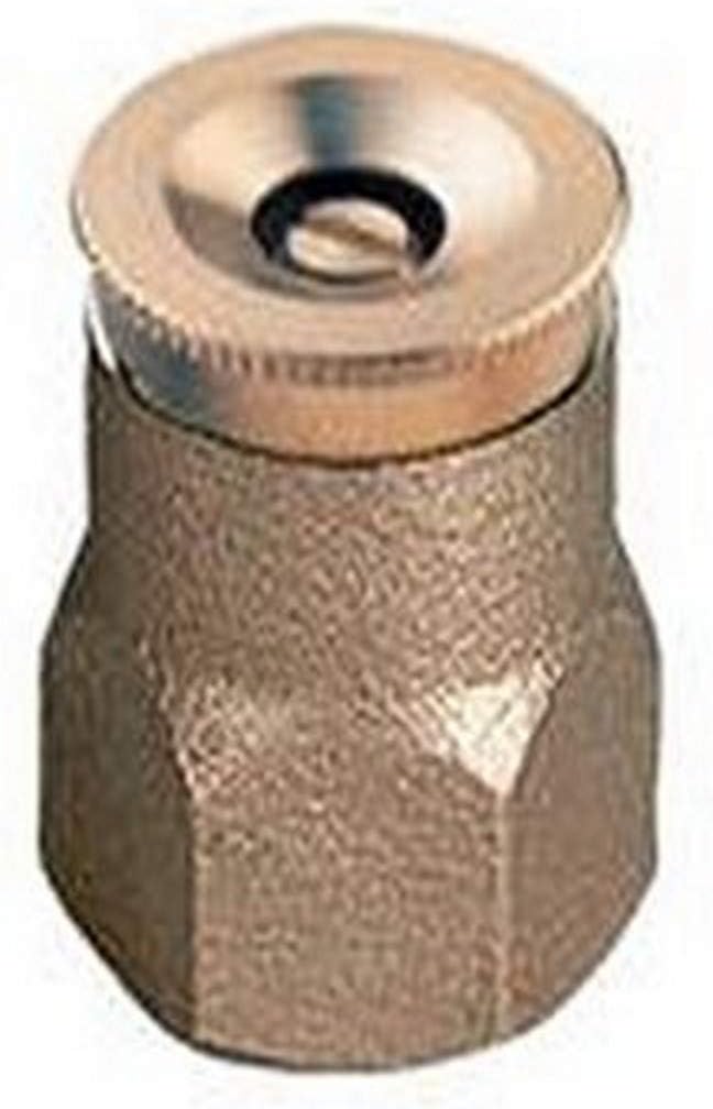 Orbit 54035 Brass Shrub Head Sprinkler with Brass Center Strip Pattern Spray Nozzle