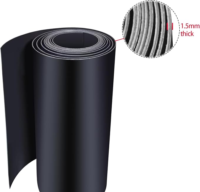 115ft x 24in x 60mil Tree Root Barrier -Protect Sidewalks & Landscapes | Heavy-Duty Bamboo Root Blocker for Invasive Roots