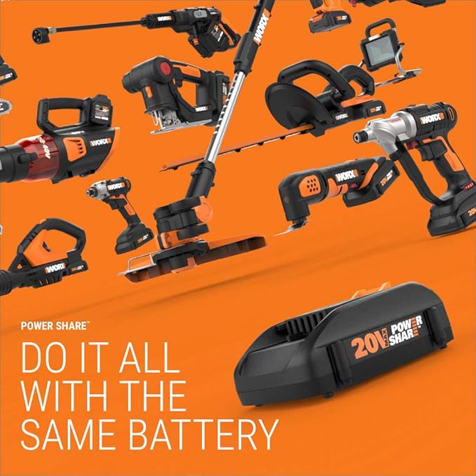 American Lawn Mower 5-Blade Push Reel Lawn Mower and Worx GT3.0 20V PowerShare 12" String Trimmer & Edger