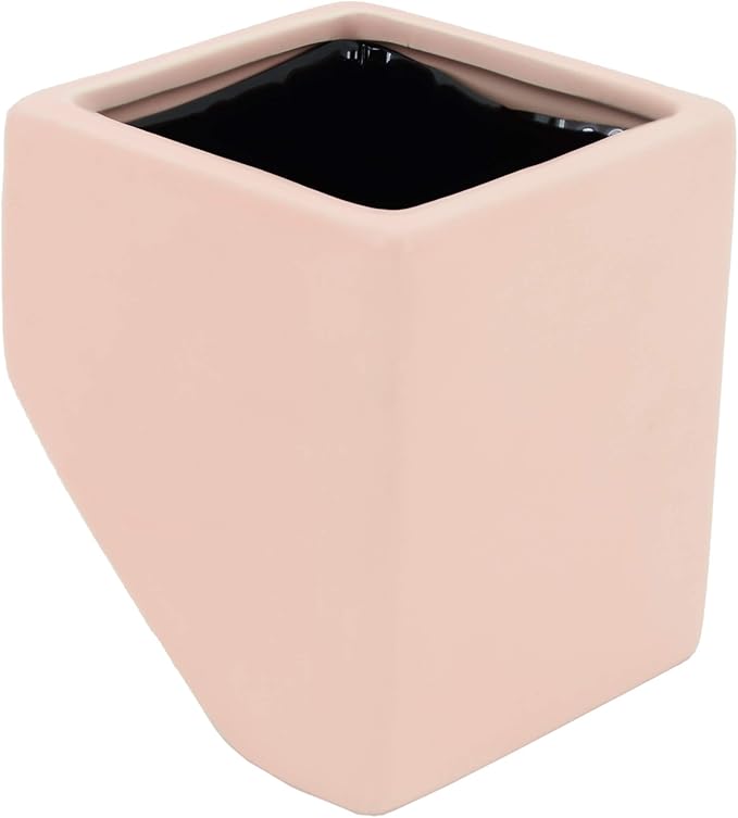 Arcadia Garden Products WP21 Small Cube Wall Planter 3-Pack-Coral