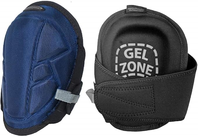 McGuire-Nicholas Gel Lite Pro Flooring Knee Pads 22382-1 & AWP Ultralight Knee Pad for Hardwood, Laminate, Tile, Landscaping, Gardening