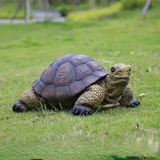 Garden Turtle Statue Decoration, Large Realistic Tortoise Figurine, Outdoor Lawn Ornament Garden Outdoor Courtyard, Lawn Landscape, Swimming Pool Decoration, Festival and Birthday Gifts