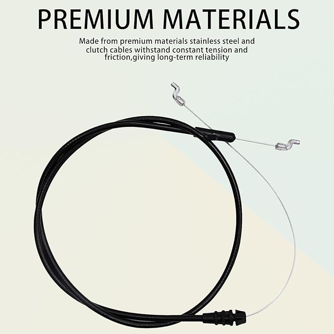 746-04661A Control Cable,for MTD 746-04661 946-04661 746-04661A Troy Bilt TB110 TB280ES TB230 TB320, Murray Lawn Mowers Replaces 746-04661, 946-04661