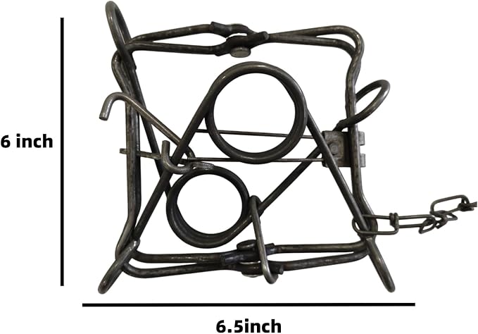 Double-Sided D-Ke 220 Heavy Duty Outdoor Animal Trap Setter, Reusable Easy Setup Tool for Farms Yards and Gardens
