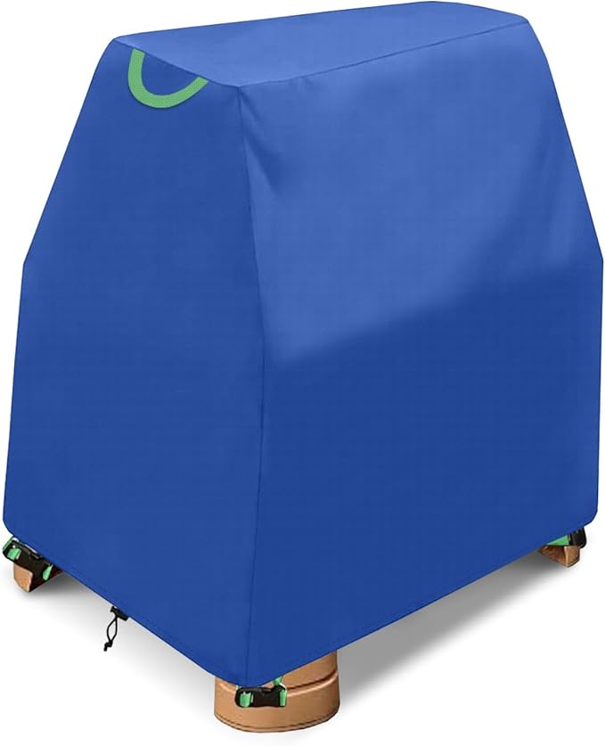 AKEfit Kids Water Table Cover Fits Rain Showers Splash Pond Water Table for Toddlers, Waterproof Dustproof Outdoor Toys Cover, Blue