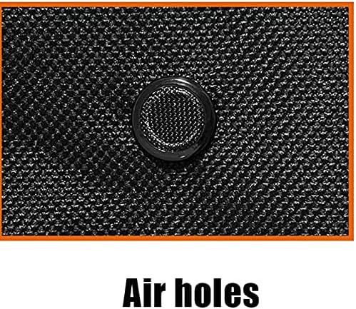 Generator Cover Waterproof, Heavy Duty Thicken 600D Polyester with Elastic Drawstring, Weather/UV Resistant Generator Cover for Universal Portable Generators 3000-5000 Watt (25''L x 24''W x21''H)