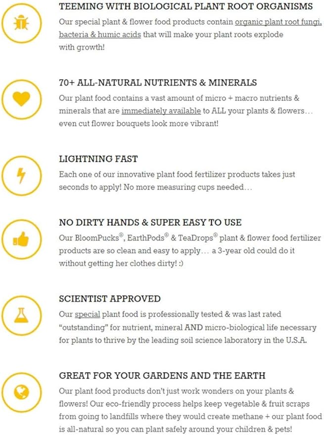 100 EarthPods - Bio Organic Orchid Fertilizer Spikes – Orchid Food Sticks – Premium Formula – Hand Made in USA