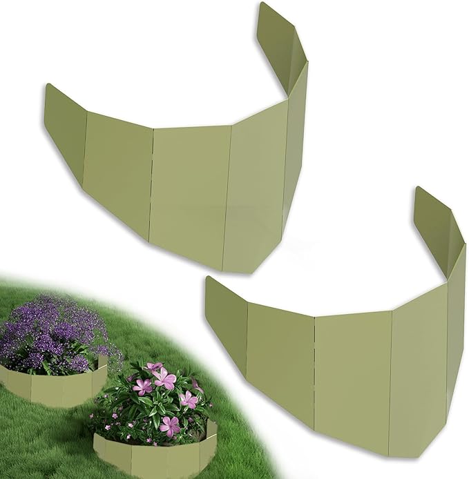 Decoroca Hillside Planter for Slope - Innovative & Durable Terrace-Style Planters for Slope Gardening - Prevent Soil Erosion, Beautify Hillsides & Landscapes (40" W x 14" H/Set of 2)