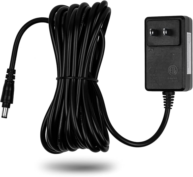 Upgrade Power Adapter Replacement for Masterbuilt Gravity Series 560/600/800/900/1050/1150 Digital Charcoal Grill + Smokers, 9004190216 Power Supply Replacement Parts with 16 FT Long 18 AWG Cord