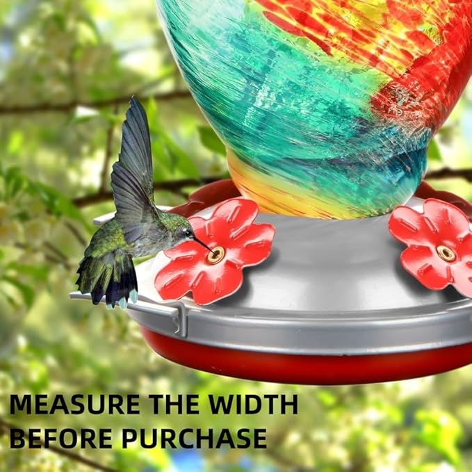 Hummingbird Feeder Bottom Replacement Parts Base Set Includes Feeder Base, Replacement Seal Rings Moat Hook and Brushes (12 Pack)