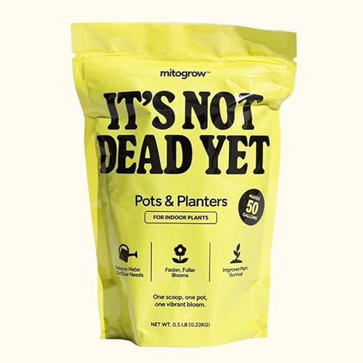 Pots & Planters - It’s Not Dead Yet mitogrow Patented Powder Formula, Makes 50 Gallons
