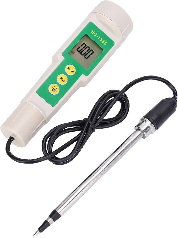 LiebeWH EC Meter Digital Pen 3 in 1 for Water Quality nity Tester Gardening Tool