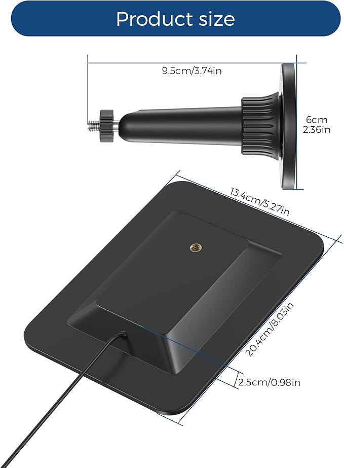 Solar Panel for Blink Outdoor 4(4th Gen)/Blink Outdoor(3rd Gen) XT3 and Blink XT2/XT Camera/Blink Outdoor Camera,Solar Charger with 13.12Ft Outdoor Power Cable, Adjustable Mount, IP65 Waterproof
