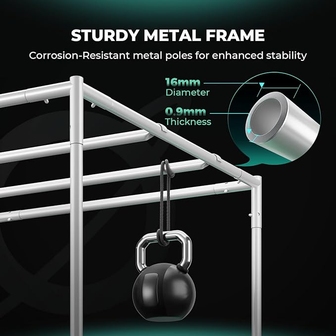 MARS HYDRO 3x1.6 Advanced Grow Tent, 36"x20"x63" High Reflective Mylar 1680D for Hydroponics Indoor Plant Growing, with Observation Window,Floor Tray and Smooth Zipper for TS600