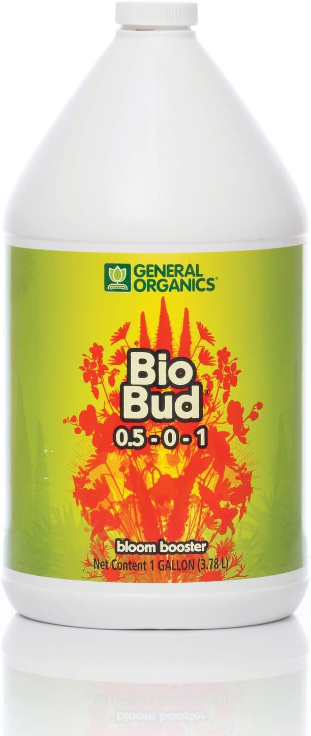 General Hydroponics General Organics BioBud, Bloom Plant Food, 0.5-0-1, 1 gal.