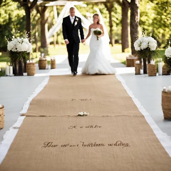 40 inches Wide x 24 feet Long Burlap Roll - Premium Jute Liner | Heavy Duty (7 oz) | Frost Guard Seed Cover for Gardening | Natural Jute-Burlap - 8 yds | Ideal for Erosion Control,Table Runners,Decor