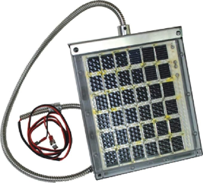 Wildgame Innovations Outdoor Hunting Power Deer Feeder Battery Charger Edrenaline Solar Panel