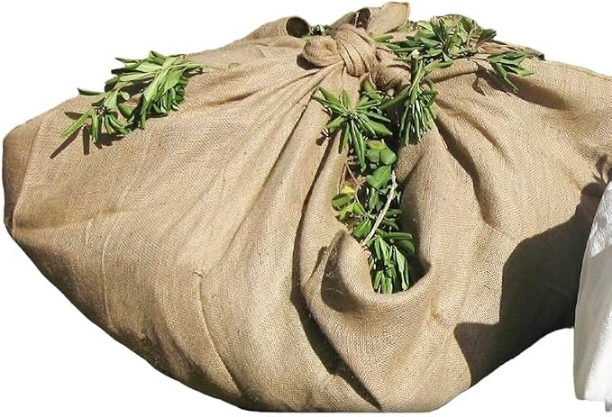 AK TRADING CO. Burlap Square 80 Inch x 80 Inch - Perfect for Landscaping, Gardening Tarp, Construction, Decor, and Tablecloth - Durable, Eco-Friendly, Natural Fiber, Multi-Purpose Burlap Fabric (50)