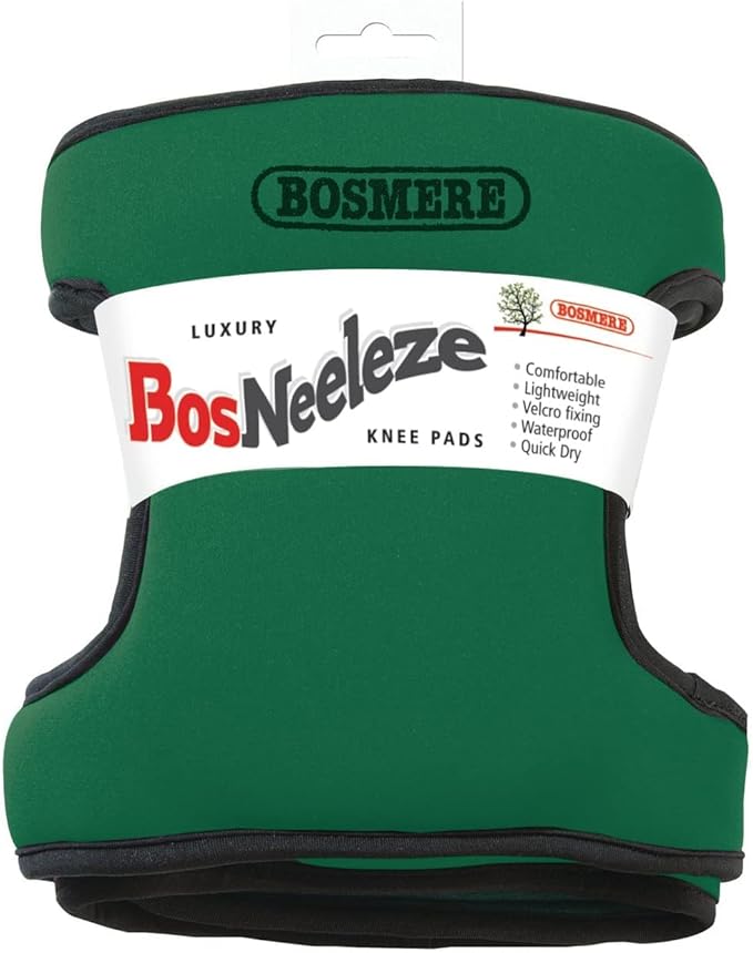 Bosmere G127G Bosneeleze Luxury Garden Knee Pads, Dark Green