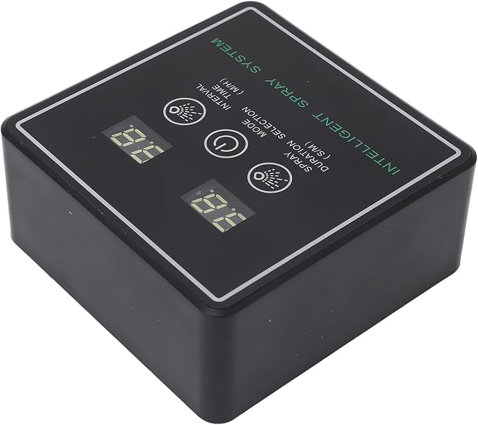 AYNEFY Reptile Fogger Smart System, 爬虫類 霧吹き 自動 Automatic Timing Humidifier 360 Misting Nozzles, 自動霧吹き 爬虫類 for Terrarium, Suitable for Lizards, Snakes, Turtles, Frogs