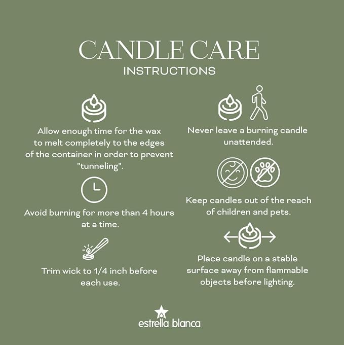 Citronella Lavender Candles - Citronella Scented Pillar Candle Ivory - 3x6 inch - 3 Pack - Long Lasting Burn Outside Candles for Garden Yard Balcony, Summer Camping