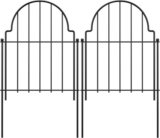 Garden Fence Panels, 17in H x 18.7ft L, 18 Panels Rust-Resistant Decorative Garden Fence, No Dig Small Garden Fence, Animal Barrier Fence for Garden Yard Flower Bed Patio Outdoor