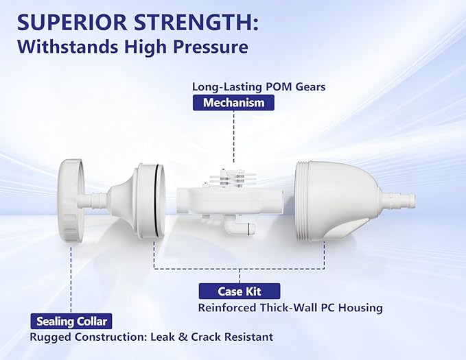 Upgraded G52 Backup Valve Replacement for Polaris Pool Cleaner Parts,Compatible with Polaris 180/280 & 280 TankTrax /380/480 Pro/3900 Sport/TR35P, Advanced Materials,Built to Last