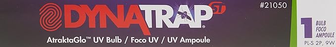DynaTrap 21050 9-Watt UV Light Bulb Replacement for Indoor DynaTrap Insect and Fly Trap Models DT3009, DT3019, and DT3039 White