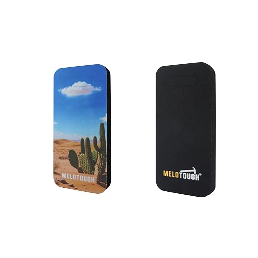 MELOTOUGH Garden Kneeling Pad, 1" Thick Soft NBR Foam Kneeling Pads for Gardening, Cleaning, Work - Lightweight & Comfortable, 15.75"x7.2" (Cactus & Black)