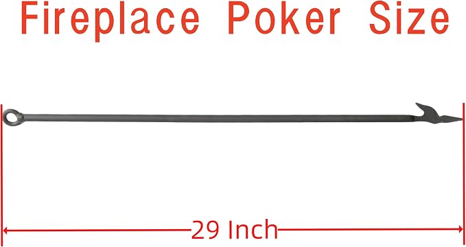 Inch Fire Pit Grate with Poker Wrought Iron Fire Pit Round Spider Wagon Wheel Firewood Heavy Duty 0.9in Bar Fireplace Stove Burning Rack Holder 4Legs (32 Inch)