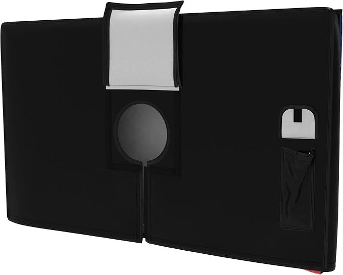 Outdoor 75"-78" TV Set Cover,Scratch Resistant Liner Protect LED Screen Best-Compatible with Standard Mounts and Stands (American Flag)