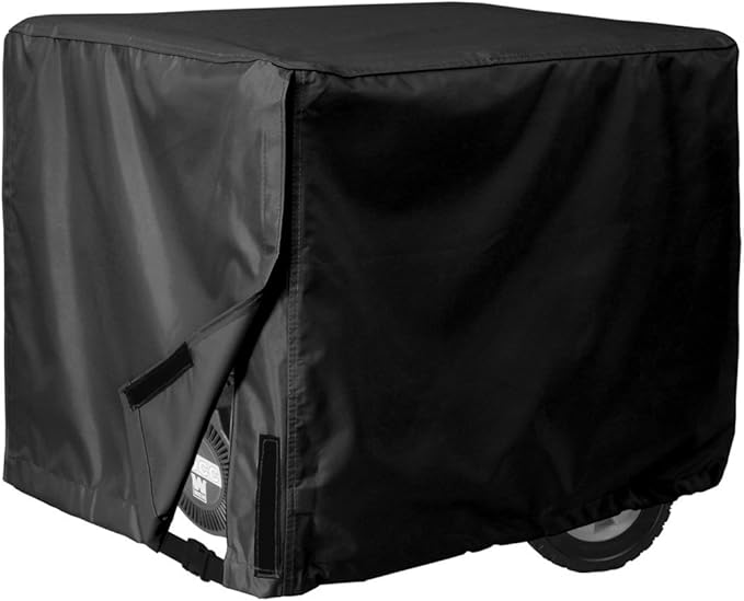 Porch Shield Waterproof Universal Generator Cover 38 x 28 x 30 inch - for Most Generators 5500-15000 Watt, Black